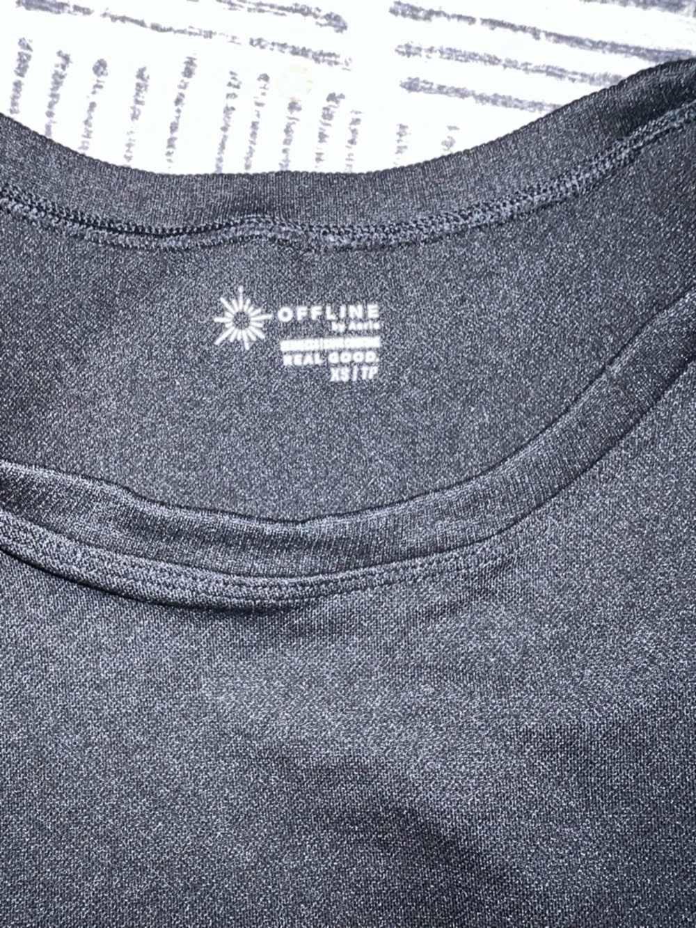 Cropped Black Women's Tee - Picture 2 of 2